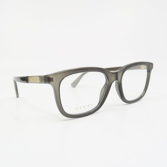 Gucci GG0938O 005 53mm Grey Rectangle Unisex New Eyeglasses Frames.